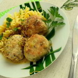 Рецепт Куриных тефтелей с грибами