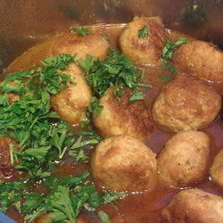 Рецепт Куриных тефтелей с тыквой