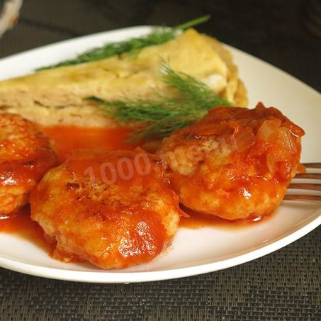 Рецепт Куриных тефтелей в мультиварке