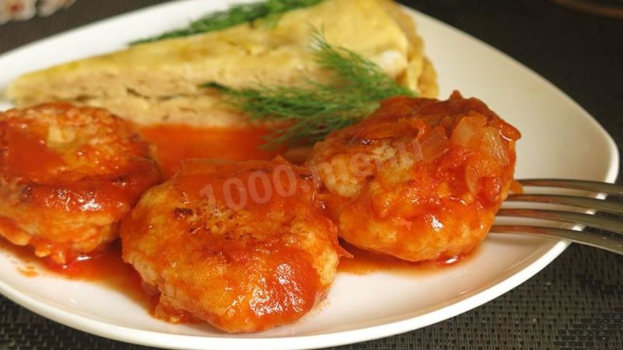 Рецепт куриных тефтелей в мультиварке