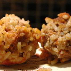 Рецепт Мясных тефтелей-ежиков