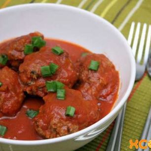 Рецепт Мясных тефтелей в томатном соусе