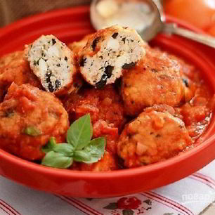 Рецепт Тефтелей из индейки с оливками