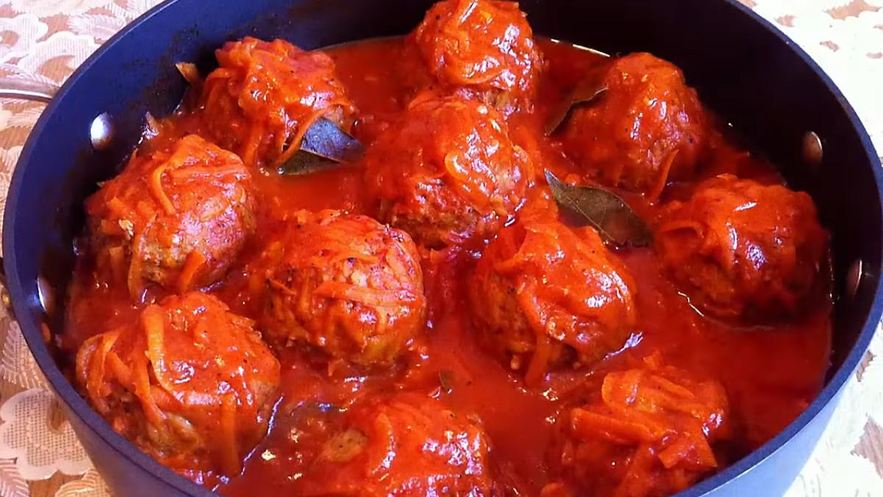 Рецепт тефтелей из свинины с рисом