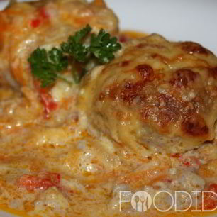 Рецепт Тефтелей под сметанным соусом в духовке