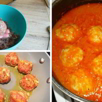 Рецепт Тефтелей с начинкой