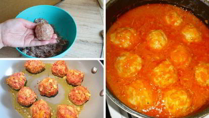 Рецепт Тефтелей с начинкой