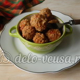 Рецепт Тефтелей с рисом в мультиварке