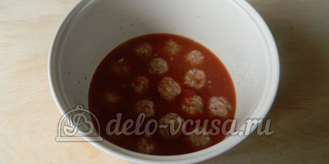 Рецепт тефтелей с рисом в мультиварке