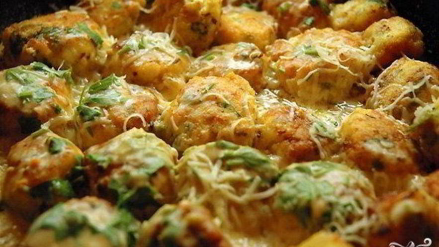 Рецепт тефтелей со сливками в духовке