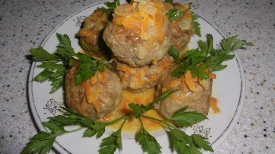 Рецепт тефтелей со сметаной