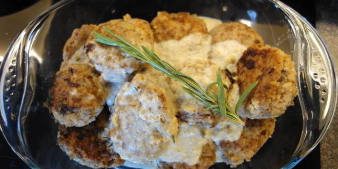 Рецепт тефтелей в сливочном соусе