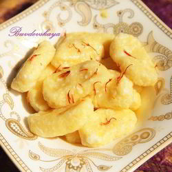 Рецепт Ленивых вареников с шафраном и лимонной цедрой