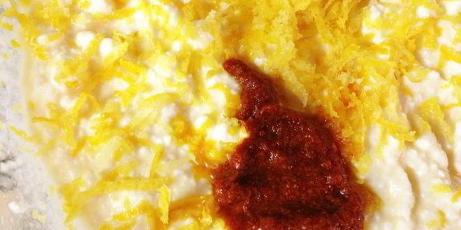 Рецепт ленивых вареников с шафраном и лимонной цедрой