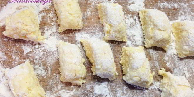 Рецепт ленивых вареников с шафраном и лимонной цедрой