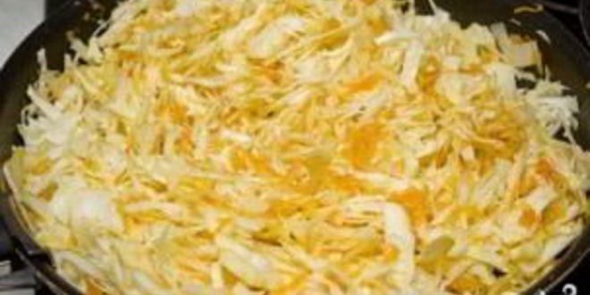 Рецепт постных вареников с капустой