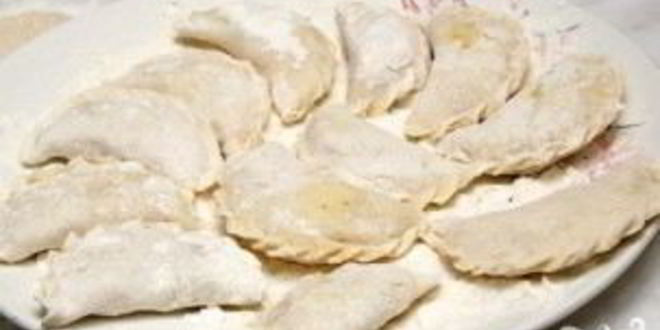 Рецепт постных вареников с капустой