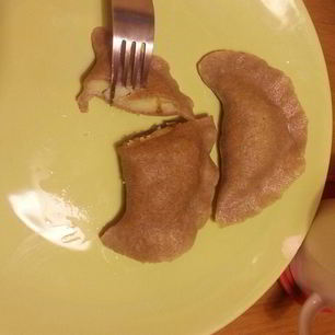 Рецепт Вареников из Ржаной муки с картофелем