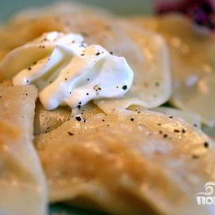 Рецепт Вареников с картофелем и луком