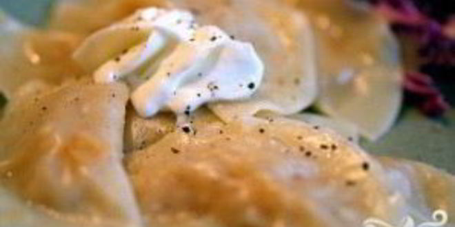 Рецепт вареников с картофелем и луком