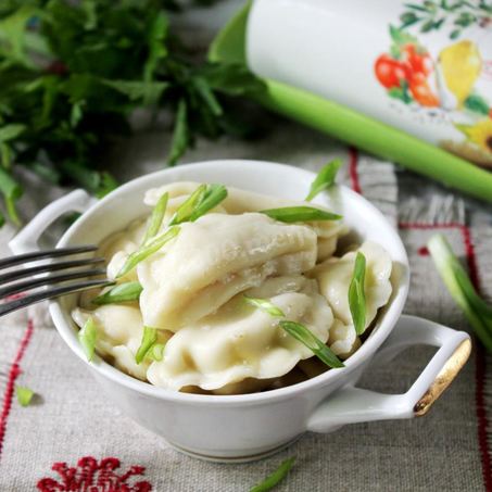 Рецепт Вареников с картошкой и грибами