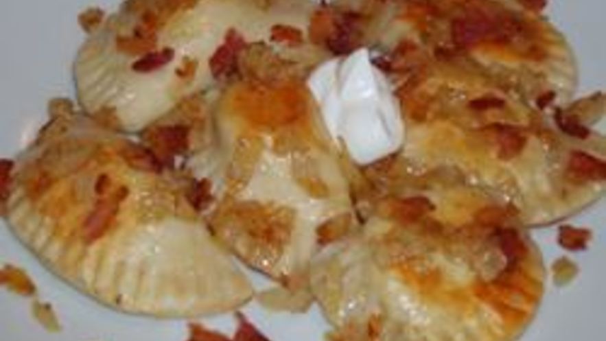 Рецепт вареников с картошкой и вареники с кислой капустой