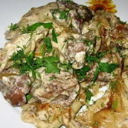 Рецепт Вареников с картошкой в горшочках