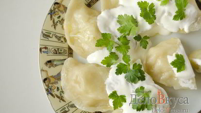 Рецепт Вареников с картошкой