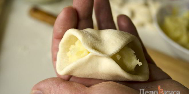 Рецепт вареников с картошкой