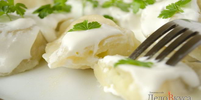 Рецепт вареников с картошкой