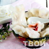 Рецепт Вареников с клубникой