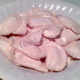 Рецепт Вареников с медовой сметаной