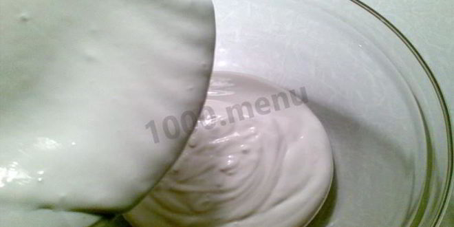 Рецепт вареников с медовой сметаной