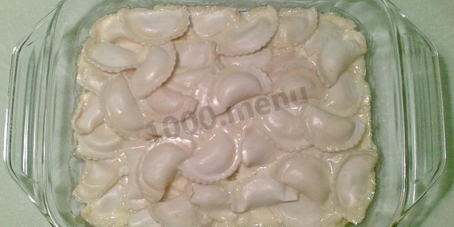 Рецепт вареников с медовой сметаной