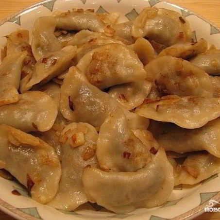 Рецепт Вареников с шампиньонами