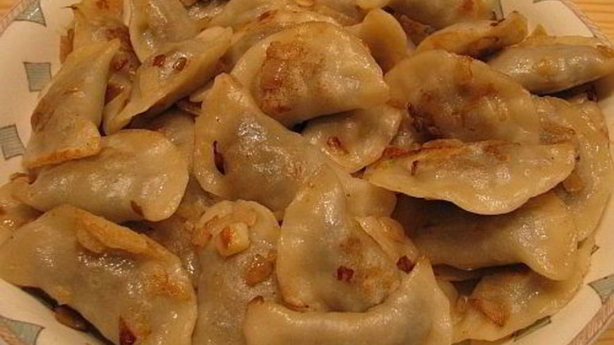 Рецепт вареников с шампиньонами