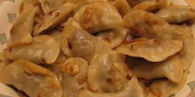 Рецепт вареников с шампиньонами