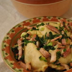 Рецепт Вареников с творогом и картошкой