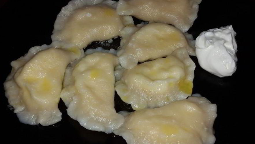 Рецепт вареников с творогом