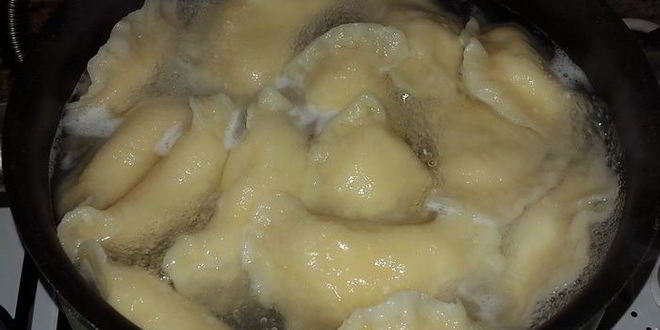 Рецепт вареников с творогом