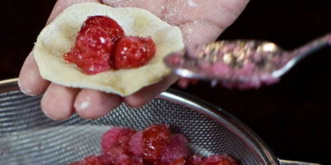 Рецепт вареников с вишней