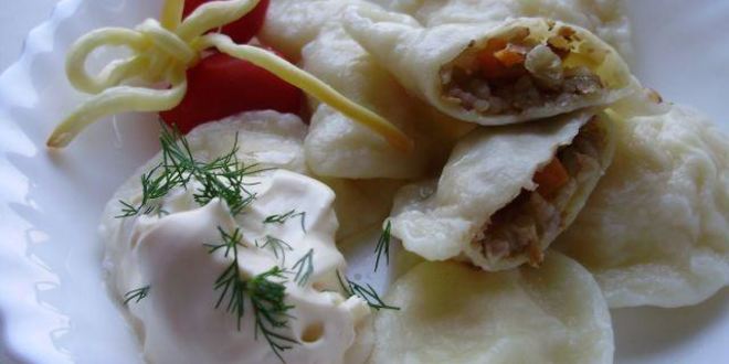 Рецепт вкусных вареников с гречкой и овощами