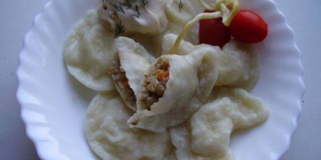 Рецепт вкусных вареников с гречкой и овощами