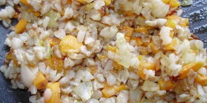 Рецепт вкусных вареников с гречкой и овощами