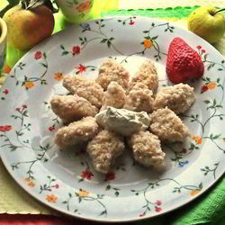 Рецепт Яблочных вареников без муки