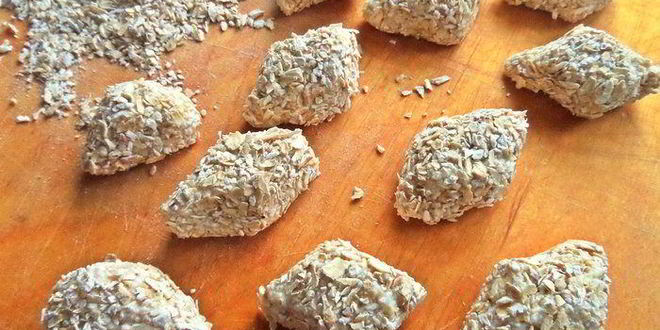 Рецепт яблочных вареников без муки