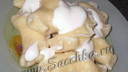 Рецепт Заварного теста для вареников