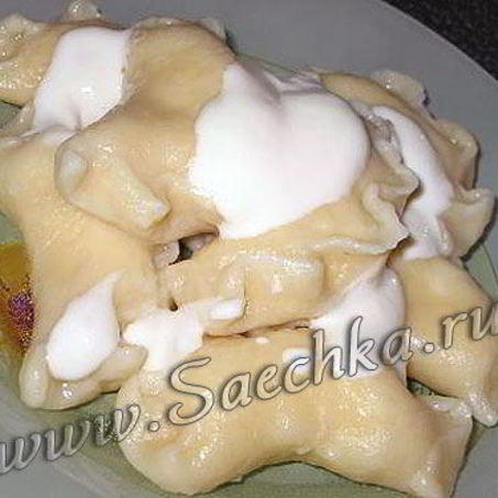 Рецепт Заварного теста для вареников