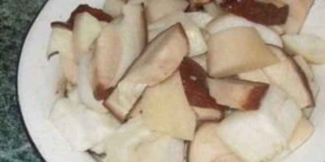 Рецепт жаркого из белых грибов