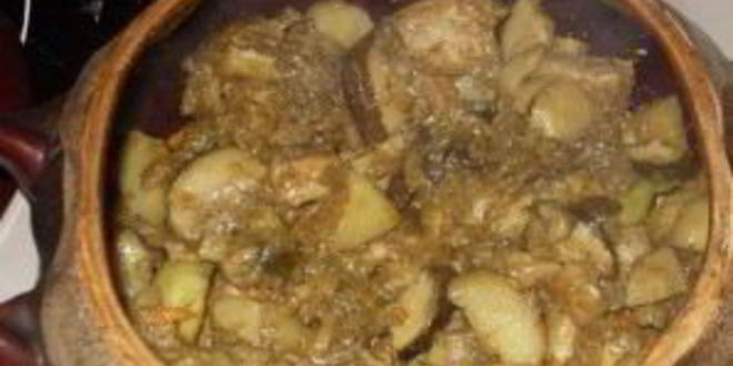 Рецепт жаркого из белых грибов